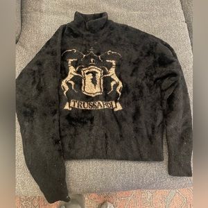 Trussardi fuzzy sweater